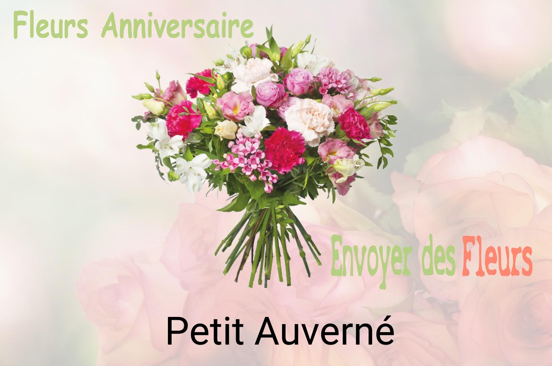Bouquet de fleurs d’anniversaire livré à Petit-Auverné